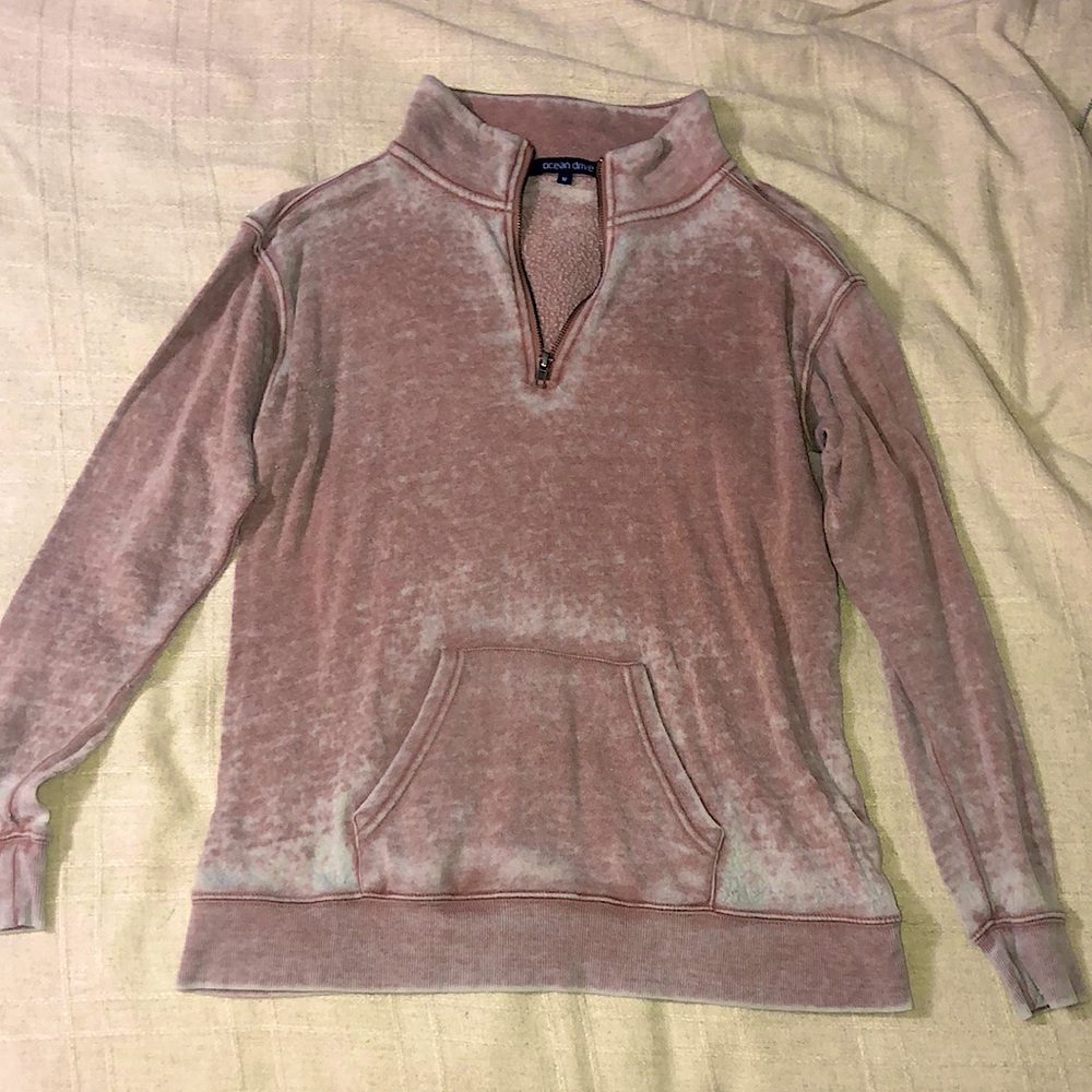 Light pink sherpa/pullover